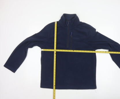 Craghoppers Men's Blue S Half Zip Fleece Sweatshirt Outdoor Hiking