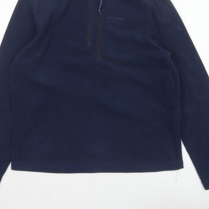 Craghoppers Men's Blue S Half Zip Fleece Sweatshirt Outdoor Hiking