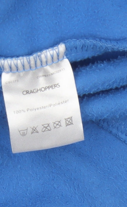 Craghoppers Women’s Blue UK 10 Fleece Full Zip Outdoor Jacket
