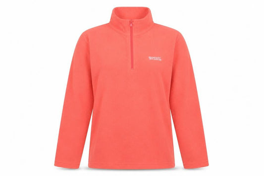 Regatta Women’s Pink UK 12 1/4 Zip Fleece Pullover Sweatshirt