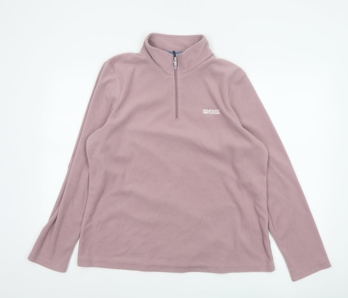 Regatta Women’s Pink UK 16 1/4 Zip Fleece Pullover Sweatshirt