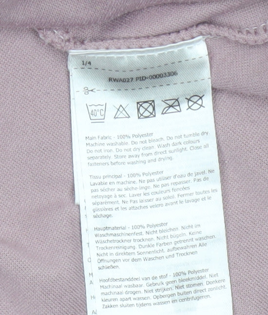 Regatta Women’s Pink UK 16 1/4 Zip Fleece Pullover Sweatshirt