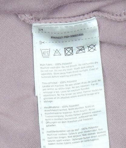 Regatta Women’s Pink UK 16 1/4 Zip Fleece Pullover Sweatshirt