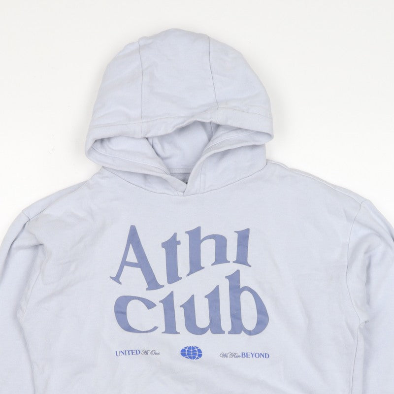 F&F Boys Grey Athletic Club Graphic Pullover Hoodie 11-12 Years
