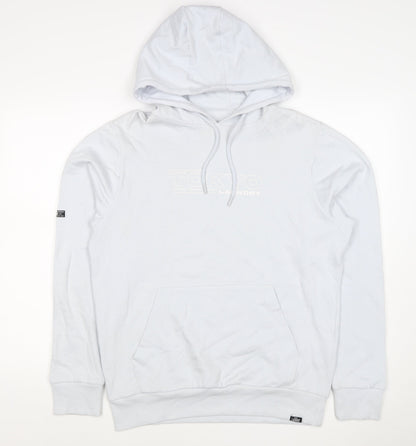Tokyo Laundry Men’s White M Pullover Logo Hoodie