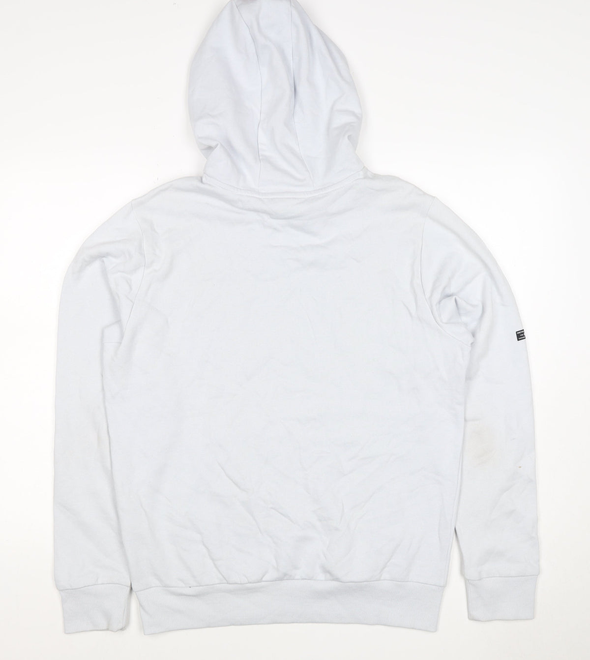 Tokyo Laundry Men’s White M Pullover Logo Hoodie