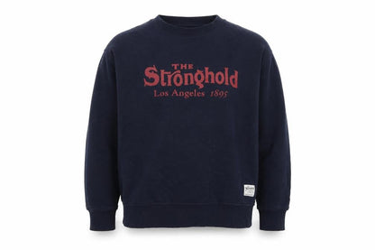 Stronghold Men's Navy M Graphic Print Los Angeles Pullover Sweatshirt