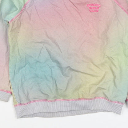 Strong Girls Club Girls Multicoloured 7-8 Years Pullover Sweatshirt