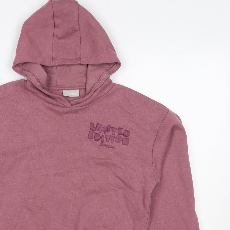 I Love Girlswear Girls Pink 10 Years Pullover Hoodie Limited Edition