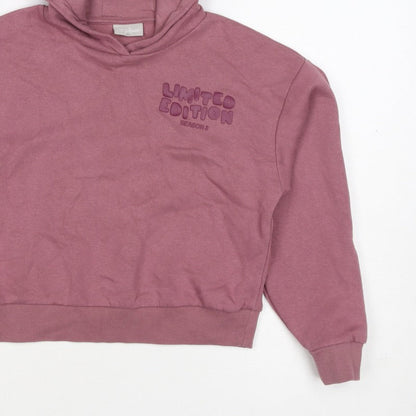 I Love Girlswear Girls Pink 10 Years Pullover Hoodie Limited Edition