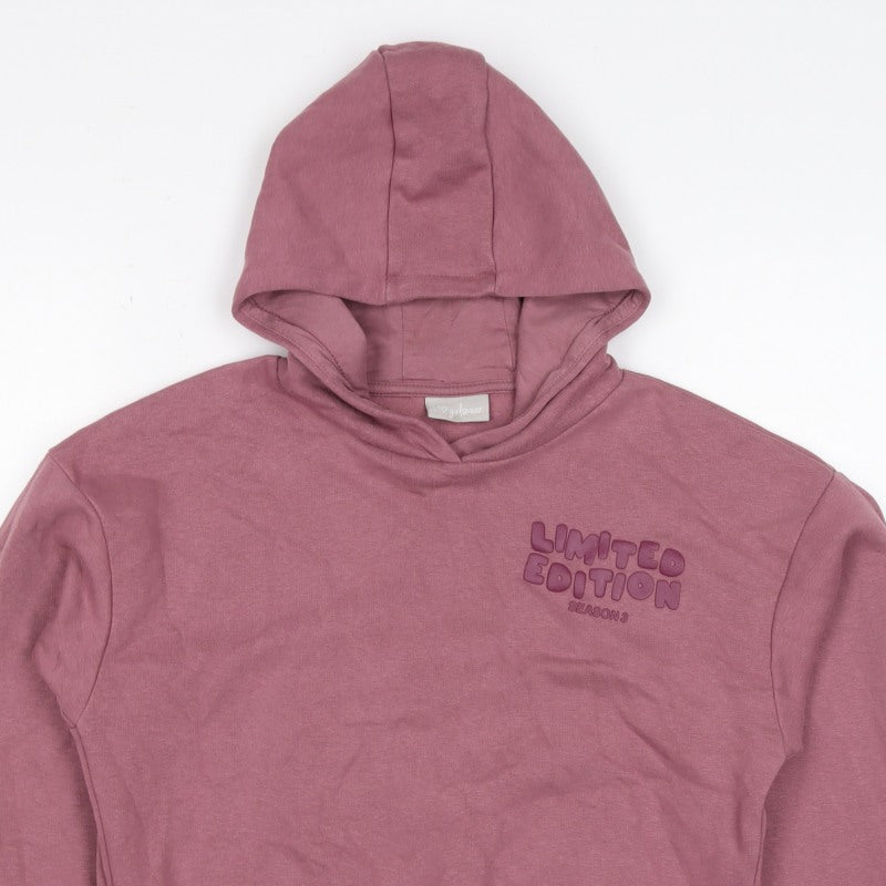 I Love Girlswear Girls Pink 10 Years Pullover Hoodie Limited Edition