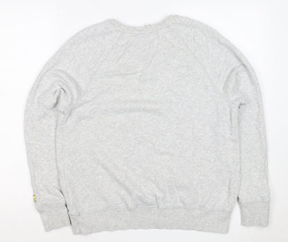 C&A Women Grey M Snoopy Peanuts Graphic Pullover Sweatshirt