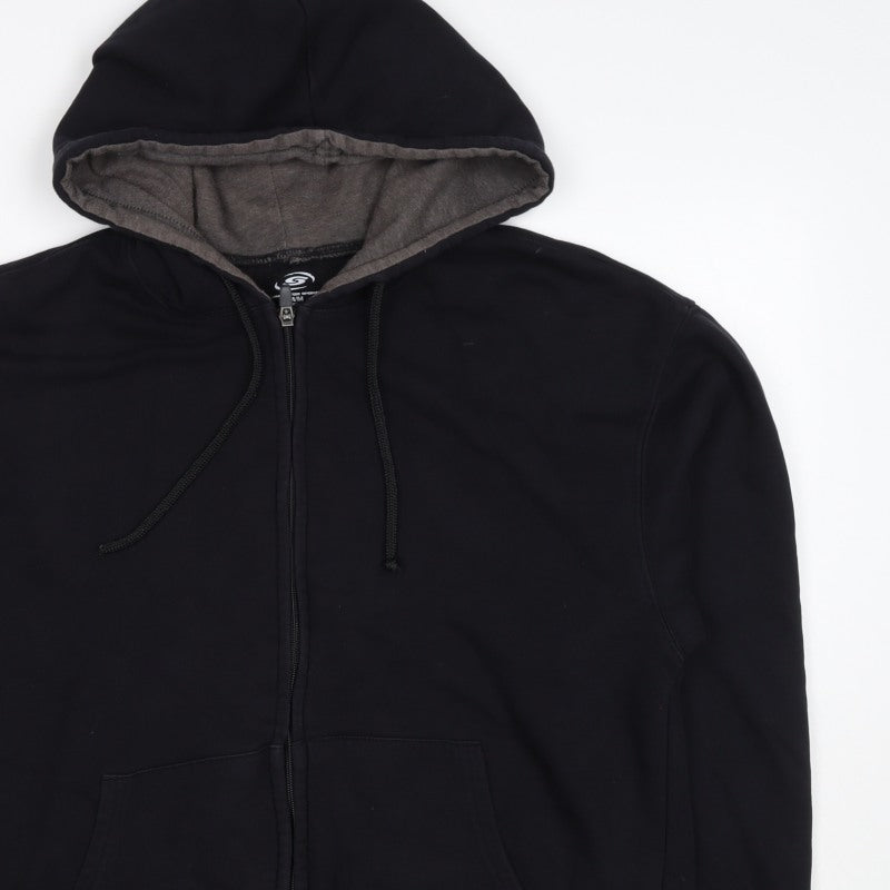 Simply For Sports Men’s Black M Full Zip Lined Hoodie