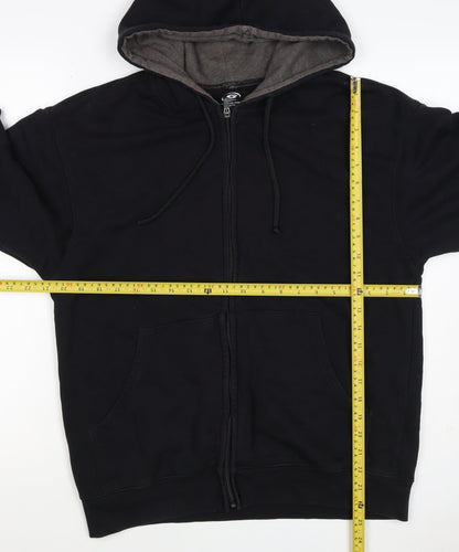 Simply For Sports Men’s Black M Full Zip Lined Hoodie
