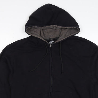 Simply For Sports Men’s Black M Full Zip Lined Hoodie