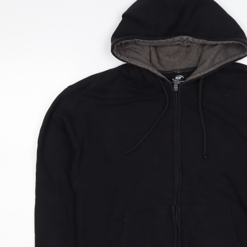Simply For Sports Men’s Black M Full Zip Lined Hoodie