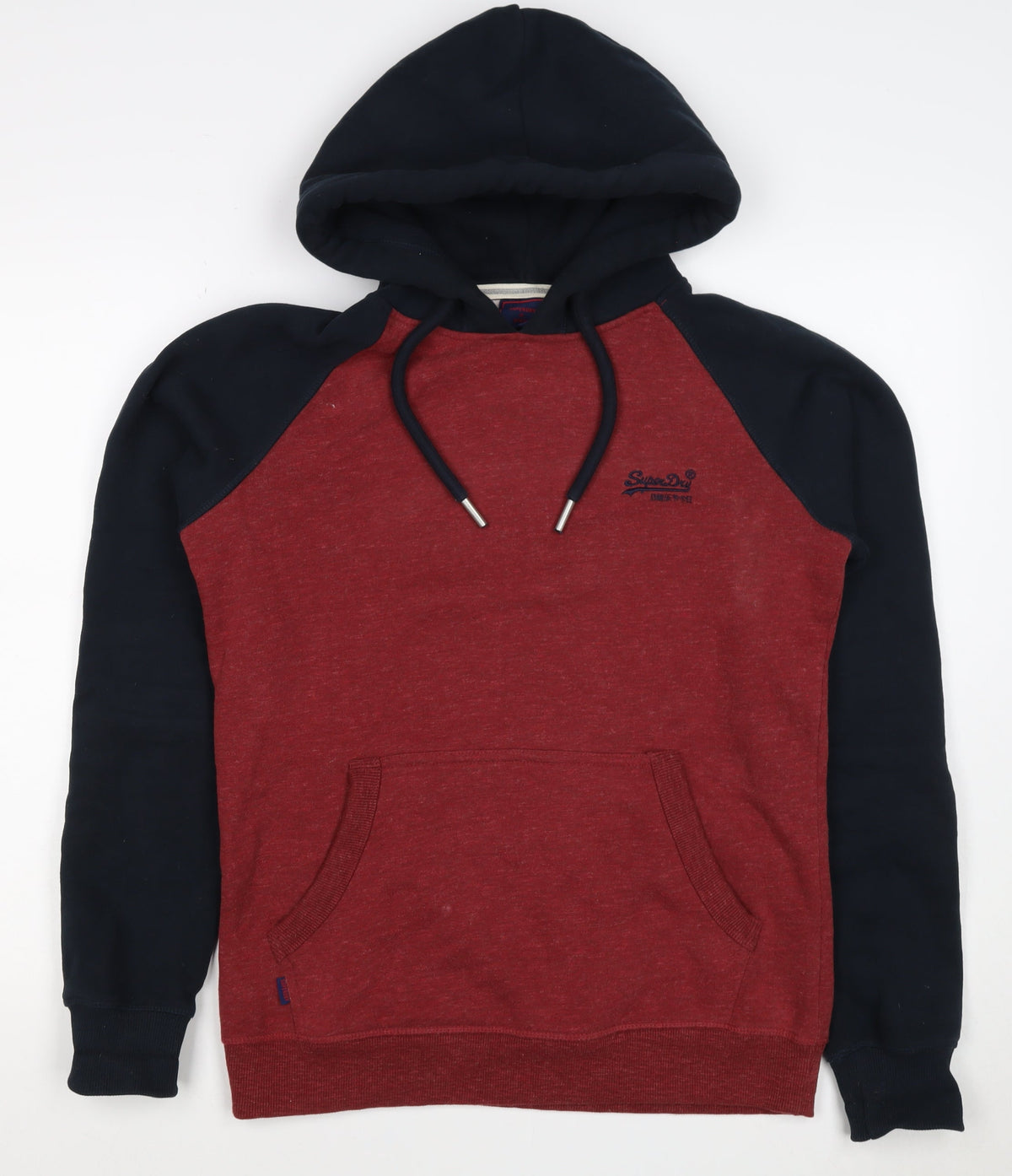 Superdry Men’s Multicoloured S Pullover Hoodie Logo Fleece