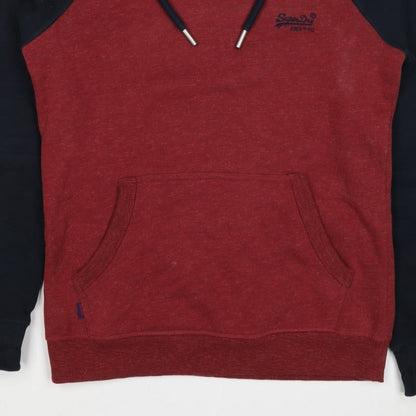 Superdry Men’s Multicoloured S Pullover Hoodie Logo Fleece
