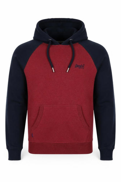 Superdry Men’s Multicoloured S Pullover Hoodie Logo Fleece