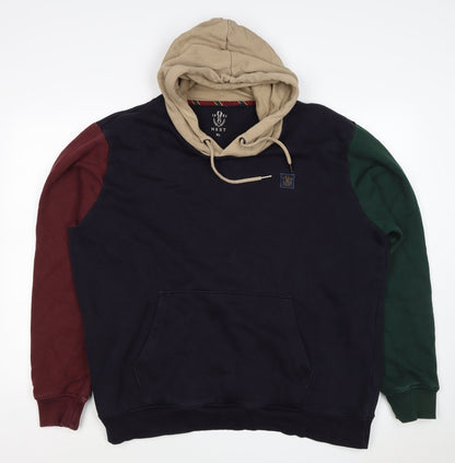 Next Men’s Multicoloured XL Pullover Hoodie College Logo