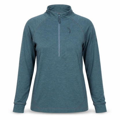 Rab Women’s Blue UK 10 Nexus 1/4 Zip Fleece Pullover Hiking Top