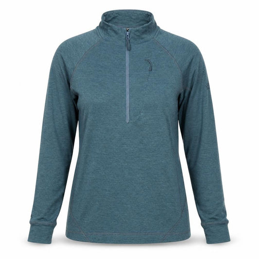 Rab Women’s Blue UK 10 Nexus 1/4 Zip Fleece Pullover Hiking Top