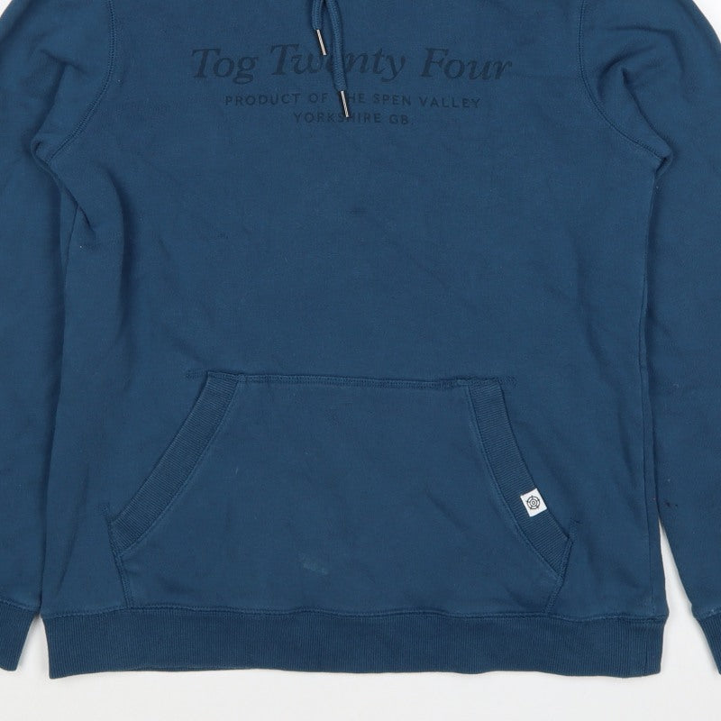 Tog Twenty Four Women’s Blue Size 10 Logo Pullover Hoodie