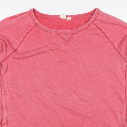 Gap Women’s Pink Size S Crew Neck Raglan Pullover Sweatshirt