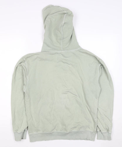 OutsideIn Men’s Green XS Pullover Hoodie Logo Kangaroo Pocket