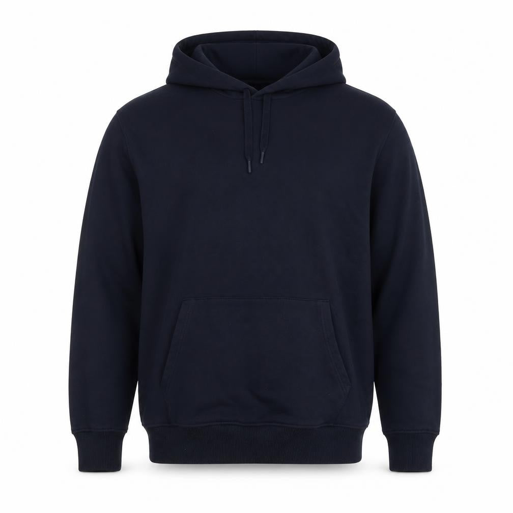 Marks and Spencer Men Blue M Oversized Pullover Hoodie Pockets