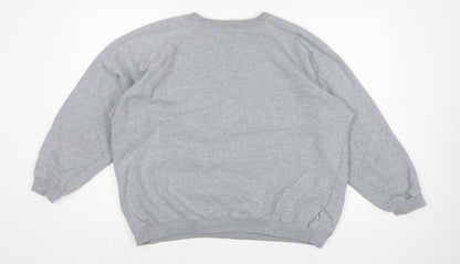 Acme Clothing Co Unisex Grey XL Looney Tunes Graphic Raglan Sweatshirt