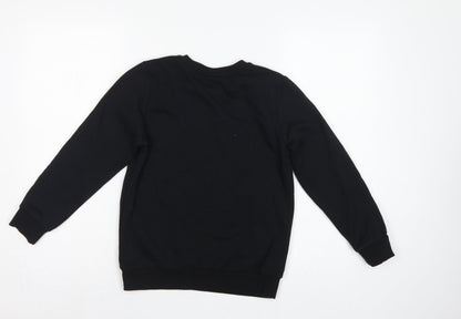 Fortnite Boys Black M Pullover Sweatshirt Graphic Print Long Sleeve