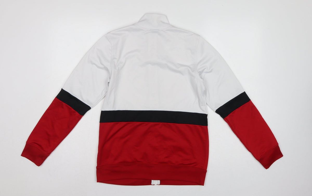 Jordan Boys Multicoloured 12-13 Years Full Zip Colourblock Sweatshirt