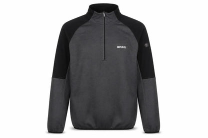 Regatta Men’s Grey L 1/4 Zip High Neck Outdoor Pullover Sweatshirt