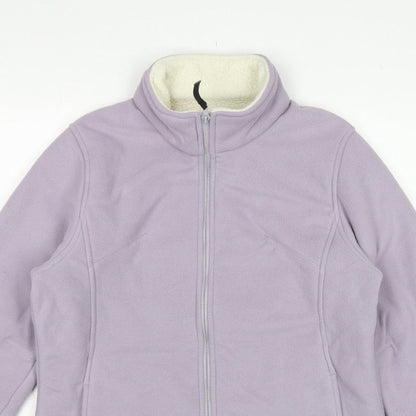 Regatta Women’s Purple UK 16 Fleece Jacket Full Zip Sherpa Lined