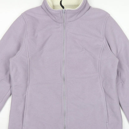 Regatta Women’s Purple UK 16 Fleece Jacket Full Zip Sherpa Lined