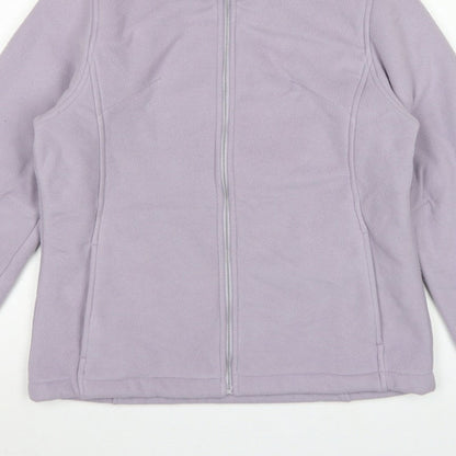 Regatta Women’s Purple UK 16 Fleece Jacket Full Zip Sherpa Lined