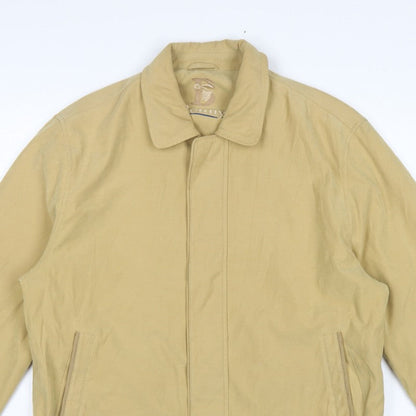Benny Men's Beige UK 40 Basic Jacket Full Zip Teflon Microfibre