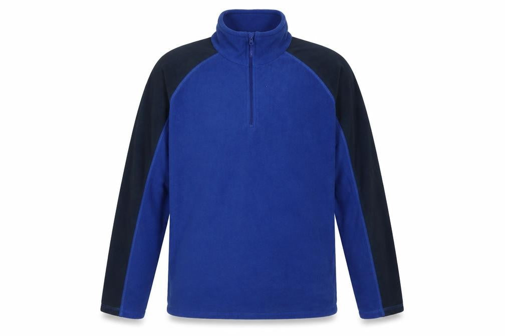 Mountain Warehouse Men’s Blue Black M 1/4 Zip Fleece Sweatshirt