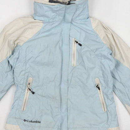 Columbia Unisex Kids Blue 7-8 Years Omni-Tech Ski Jacket