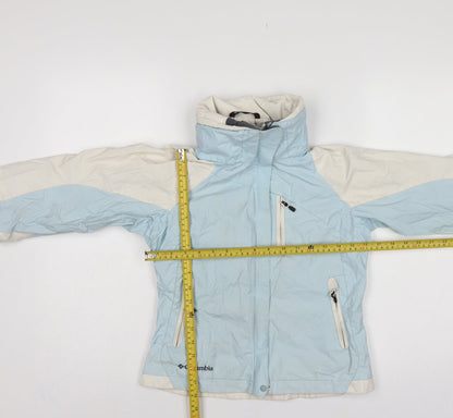 Columbia Unisex Kids Blue 7-8 Years Omni-Tech Ski Jacket
