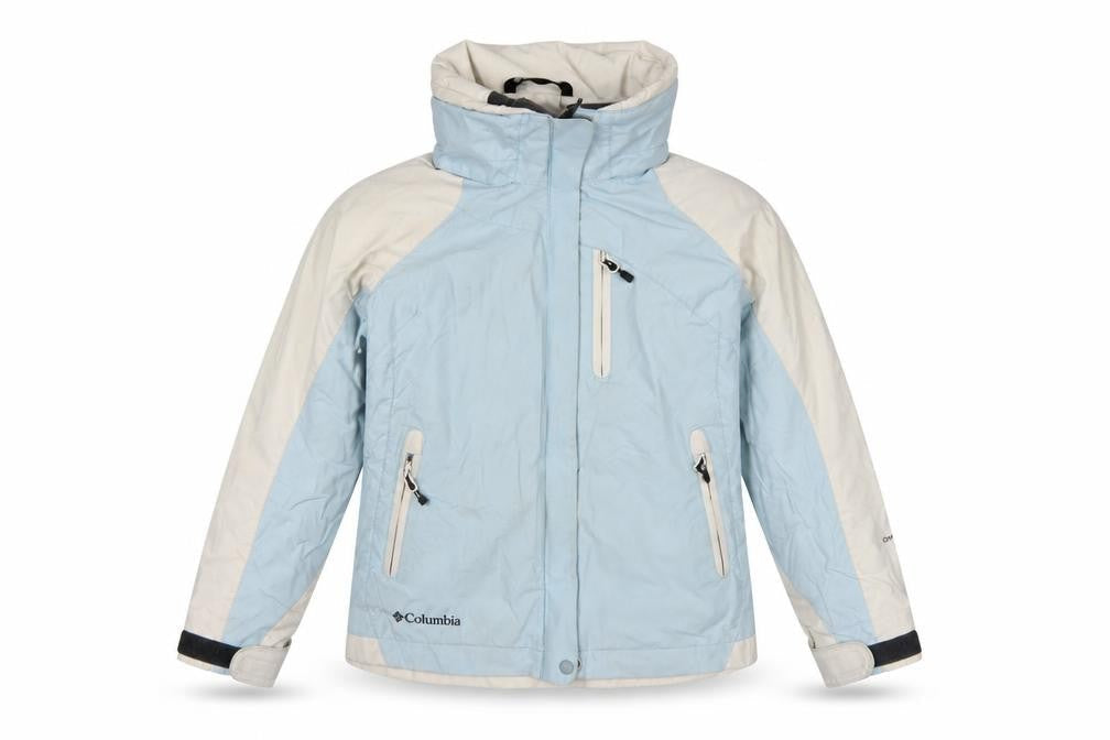 Columbia Unisex Kids Blue 7-8 Years Omni-Tech Ski Jacket