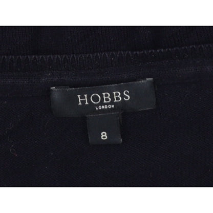 Hobbs London Women’s Black UK 8 Button Front Knit Cardigan Long Sleeve