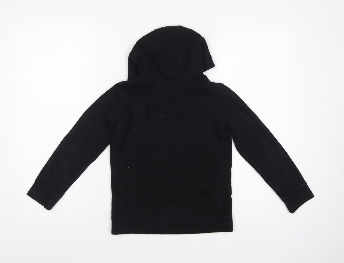 Nike Boys Black 6-7 Years Pullover Hoodie Logo Fleece