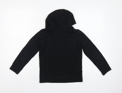 Nike Boys Black 6-7 Years Pullover Hoodie Logo Fleece