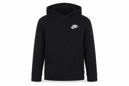 Nike Boys Black 6-7 Years Pullover Hoodie Logo Fleece