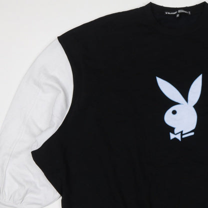Missguided x Playboy Women’s Black UK 18 Pullover Graphic Sweatshirt