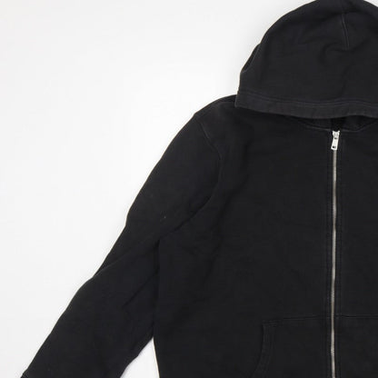 Levi's Women’s Black XL Full Zip Hooded Cotton Blend Hoodie