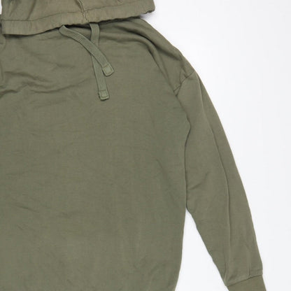 Goldigga Women’s Green UK 10 Pullover Hooded Sweatshirt