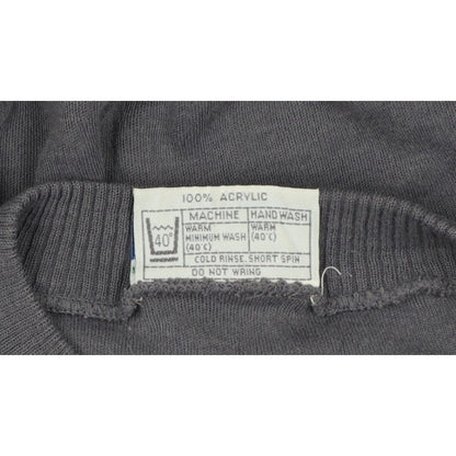 Greenwoods Active Women Grey M Colourblock Acrylic Sweatshirt Pullover